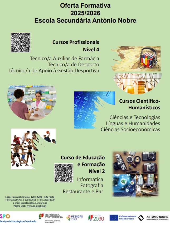 Cartaz Geral Cursos 25-26
