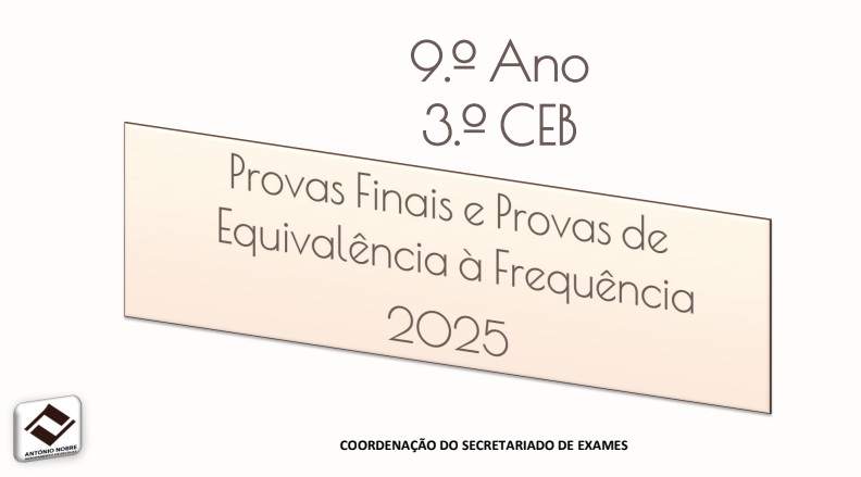 EXAMES 9.º 24-25