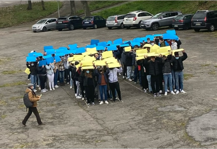 Homenagem Dia do PI - Alunos Ucrânia